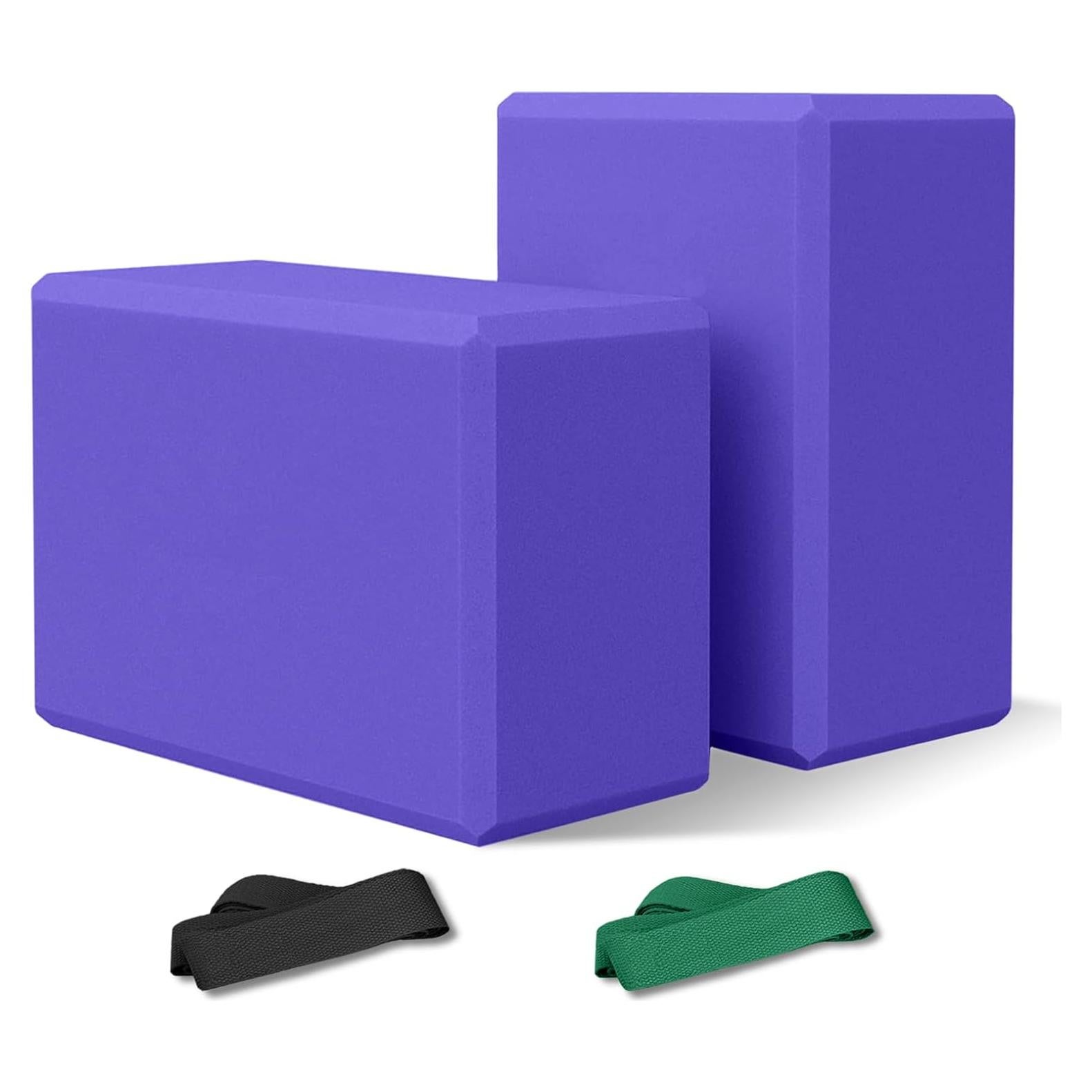 Bloques de Yoga H.J. Immbir 2 Piezas EVA Antideslizantes