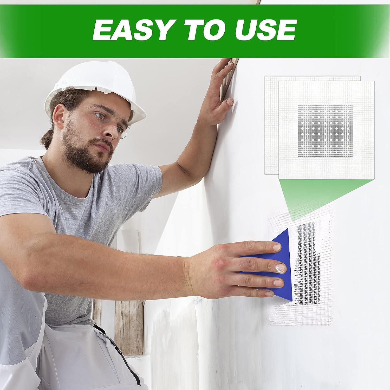 Kit de Reparación de Paredes FixBuild 100g - Parche y Masilla