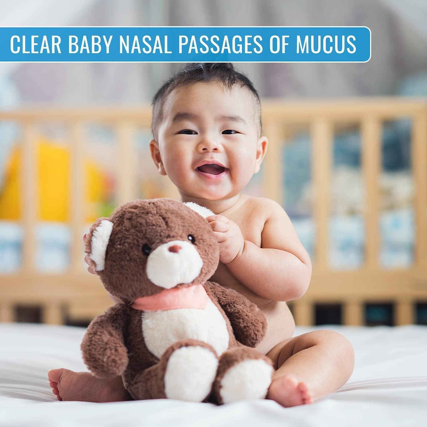 Aspirador Nasal Reutilizable DMI para Bebé y Jeringa de Bulbo