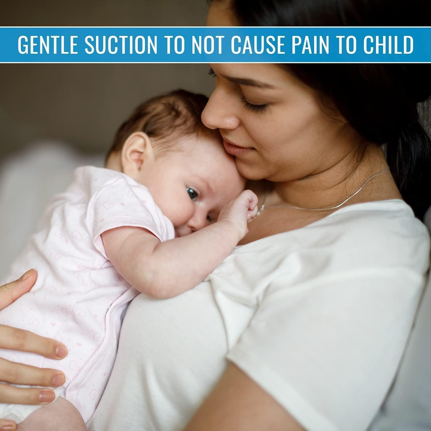 Aspirador Nasal Reutilizable DMI para Bebé y Jeringa de Bulbo