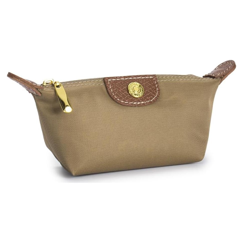 Monedero Mini Nylon Zitokin para Mujeres Vintage Albaricoque