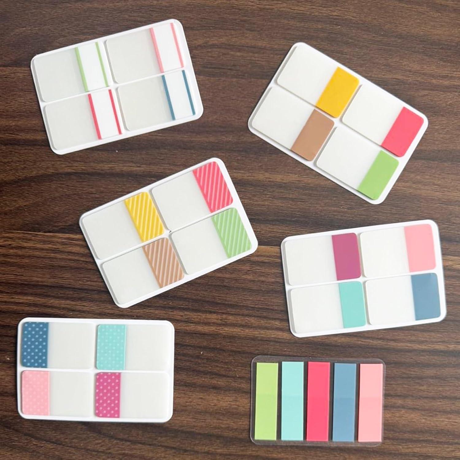 Etiquetas Adhesivas Reescribibles ELII 900 Piezas 20 Colores