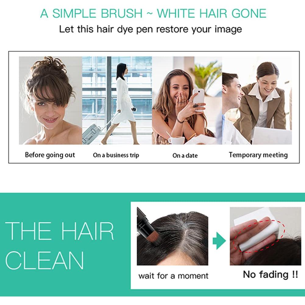 Tinte Temporal para Cabello Gris SEVICH 20ml Negro