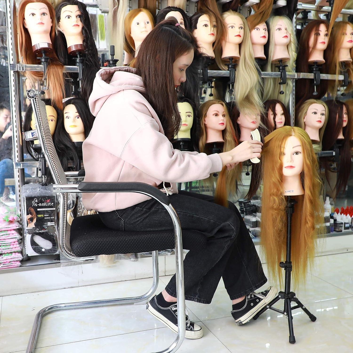 Soporte de Peluca Trípode AliLeader 63.5 cm Ajustable