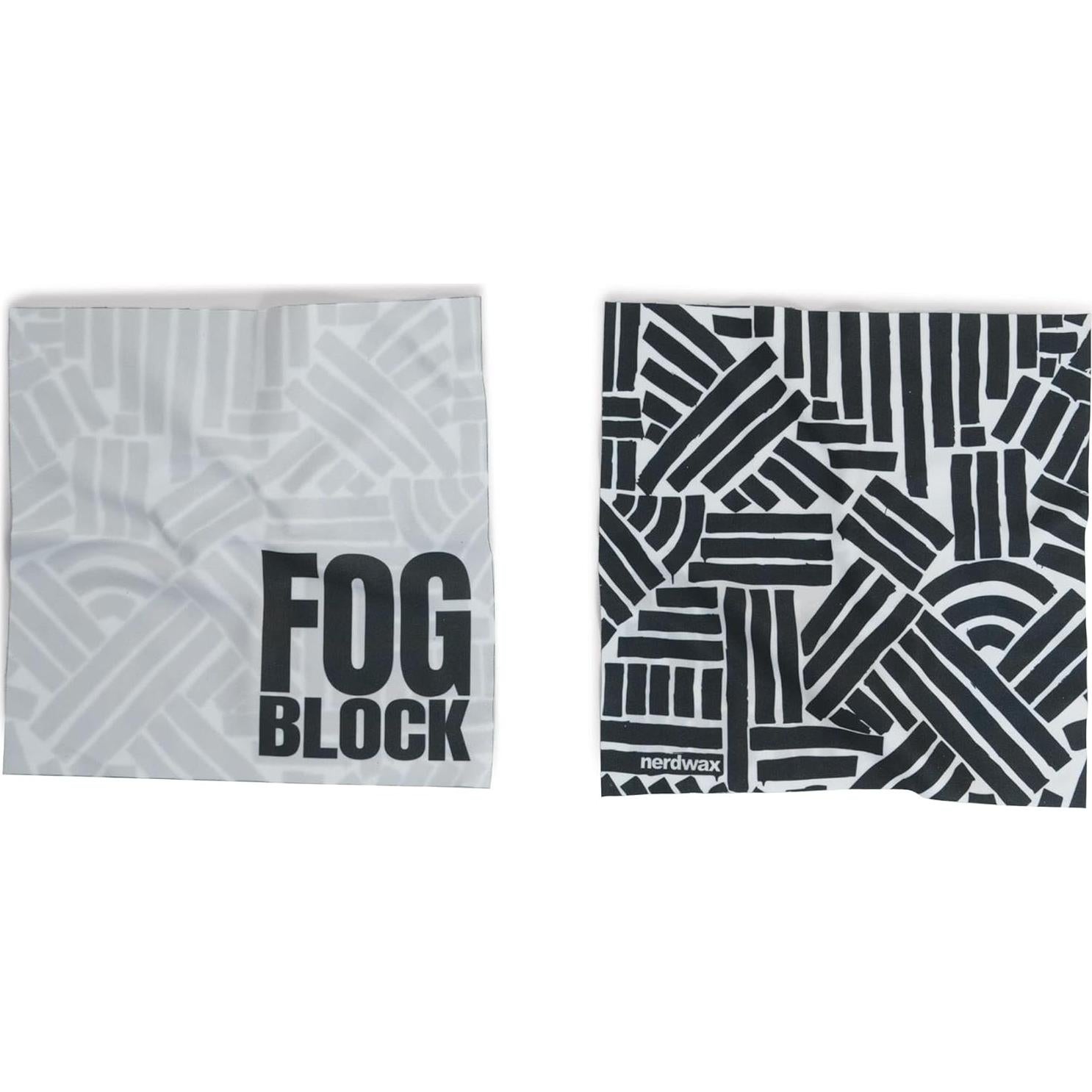 Toallitas Antivaho Nerdwax FogBlock - Paquete de 3 Unidades