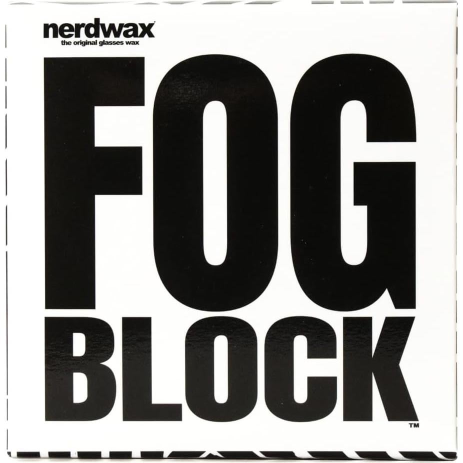 Toallitas Antivaho Nerdwax FogBlock - Paquete de 3 Unidades