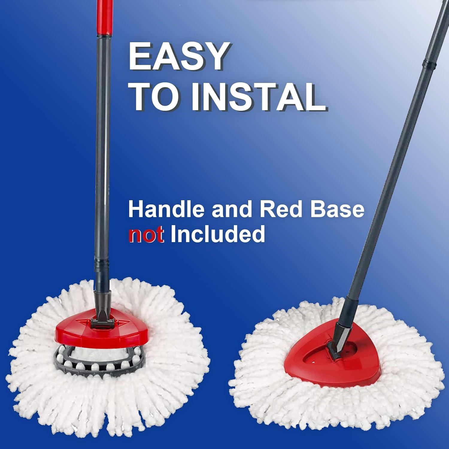 Cabeza de Mop Reemplazo HiBaBy 4 Pack Microfibra EasyWring