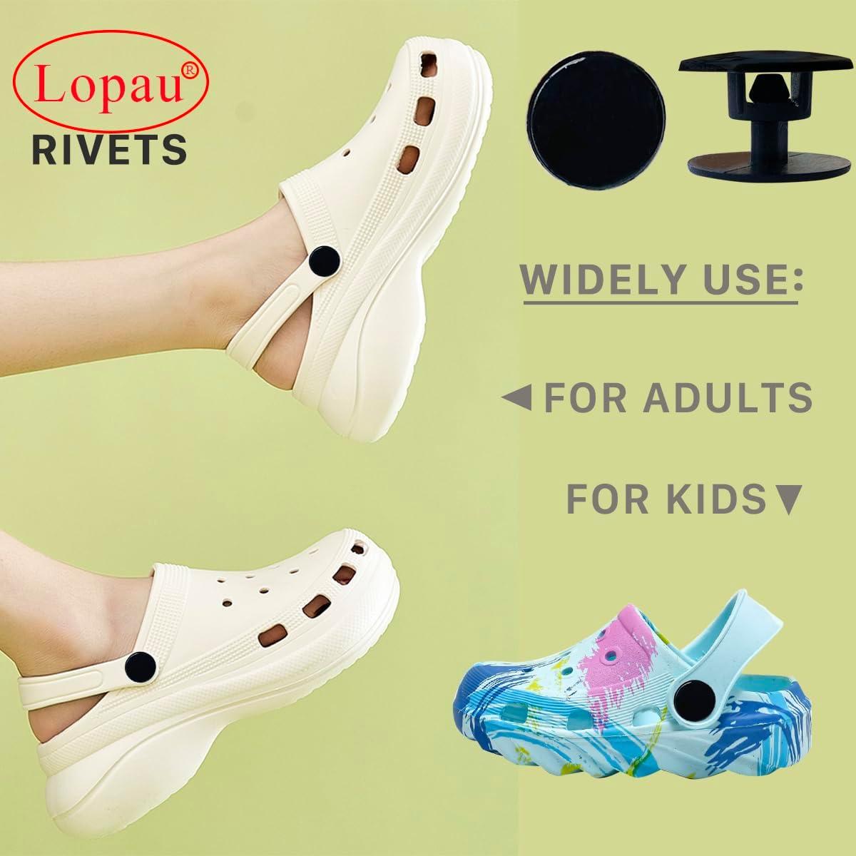 Remaches de Reemplazo Lopau para Zuecos EVA - 10 Sets