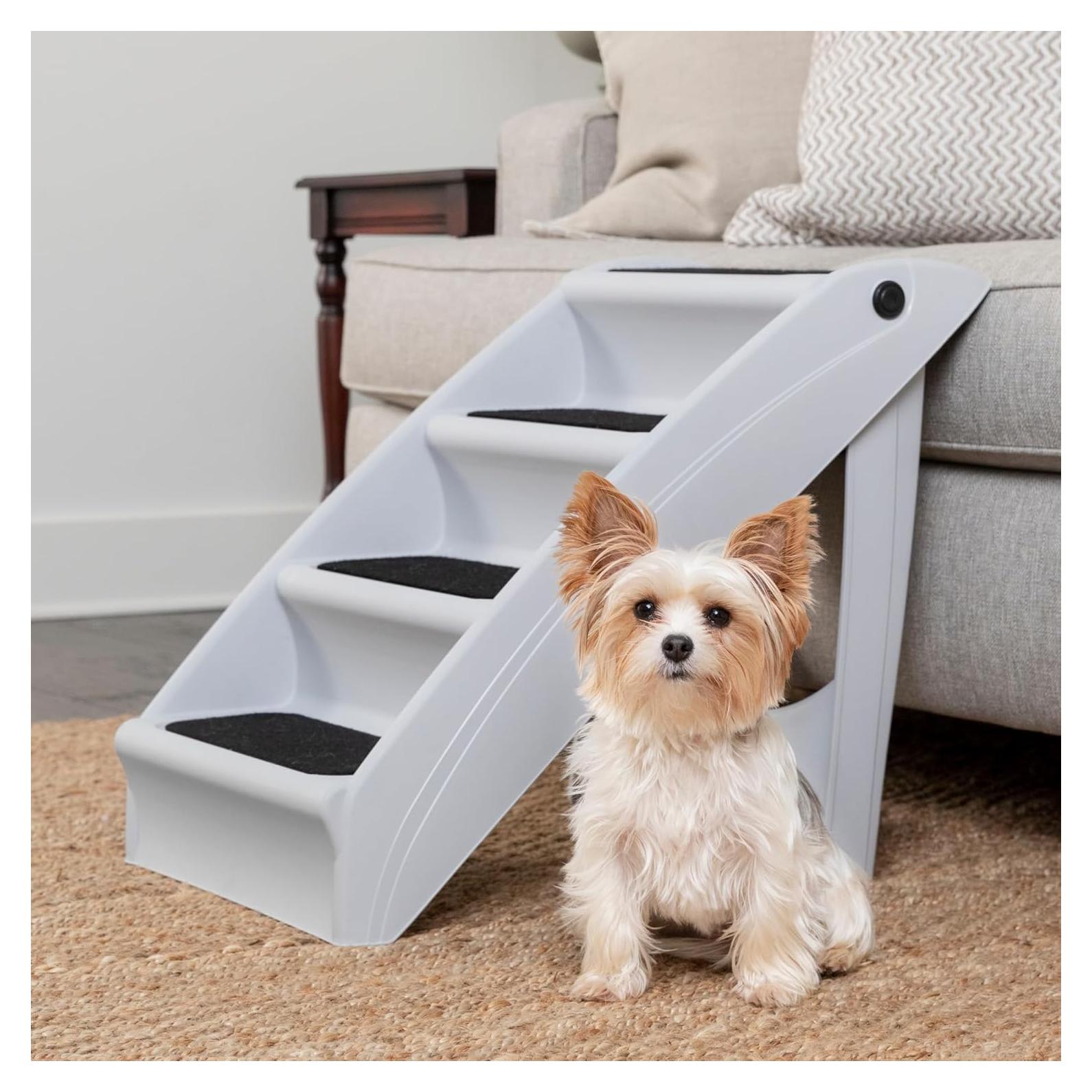 Escaleras Plegables para Mascotas CozyUp PetSafe 50.8 cm Gris