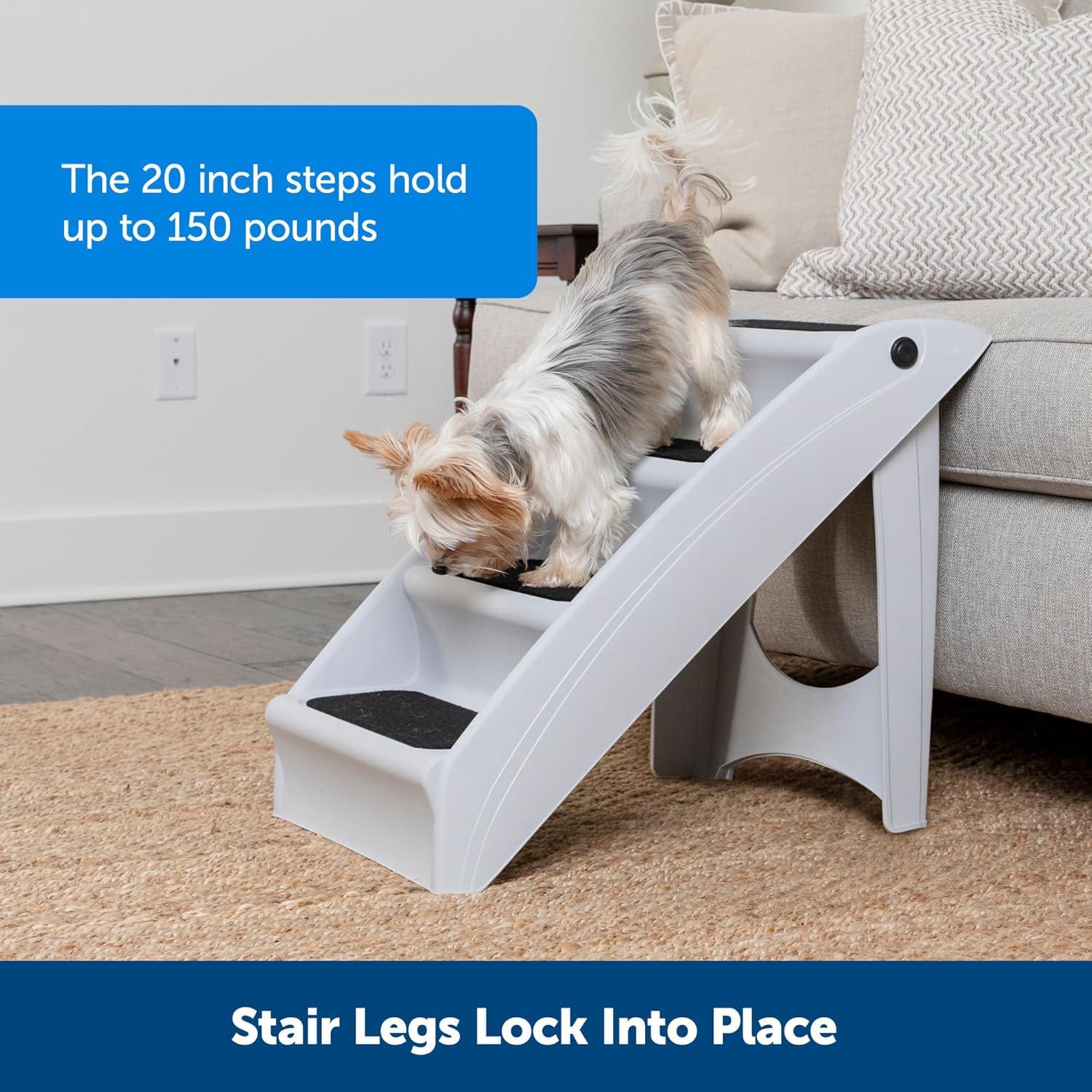 Escaleras Plegables para Mascotas CozyUp PetSafe 50.8 cm Gris