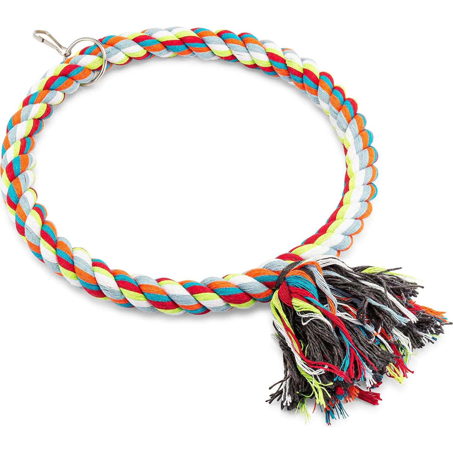 Columpio de Cuerda para Aves Spoiled Pet® - Círculo Grande 20 cm