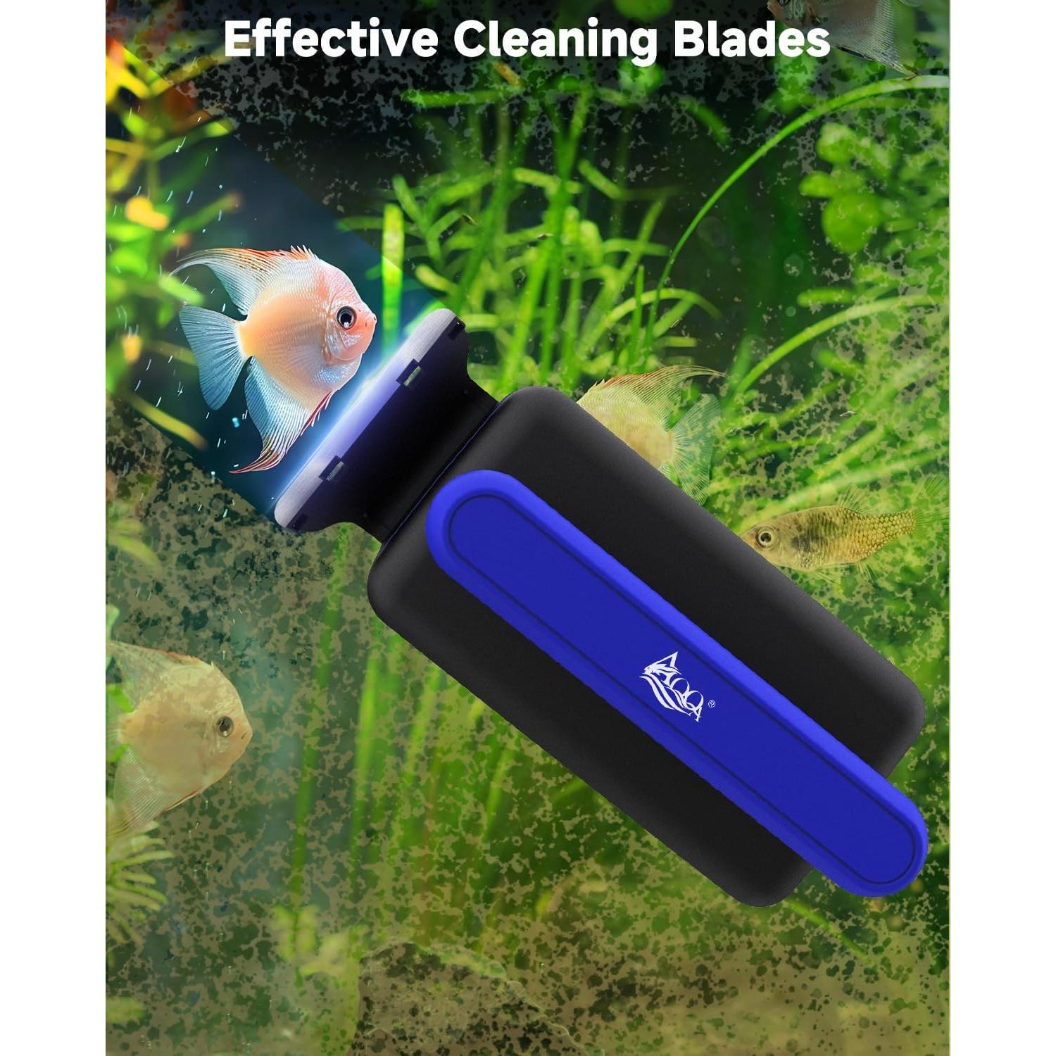 Limpiador Magnético para Acuario AQQA M - 0.51-1.02 cm