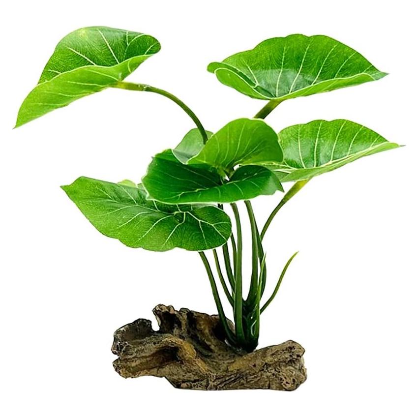 Decoración de Acuario Smoothedo Hoja de Betta 15.24cm Verde