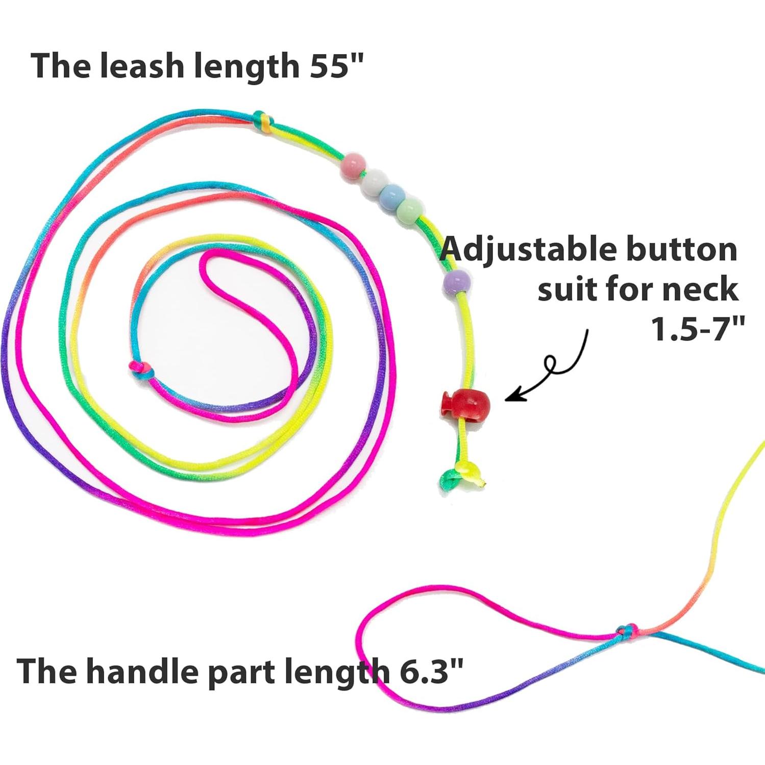 Arnés y Correa de Cuero Suave AIITLE - 3 Tamaños para Reptiles
