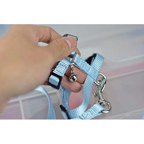 Arnés Ajustable para Erizos Hokmly con Cuerda de Tracción Azul