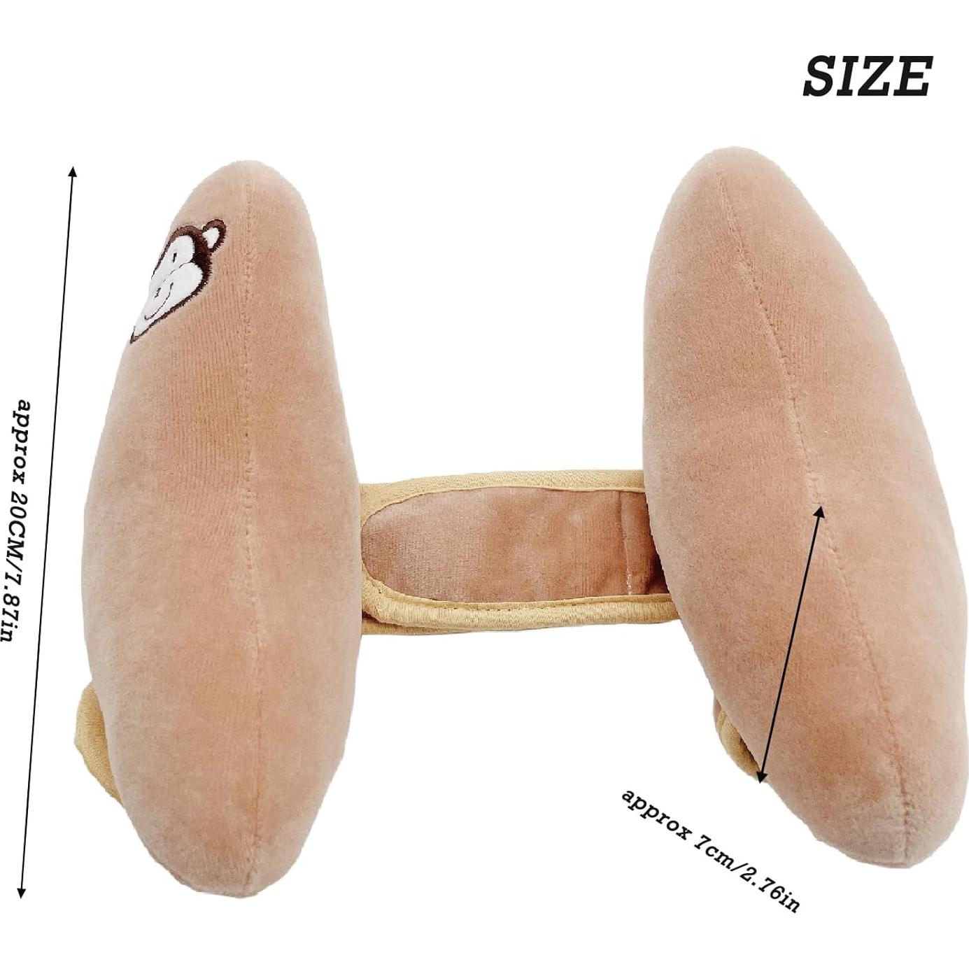 Almohada de Viaje para Bebé StoHua Ajustable Marrón