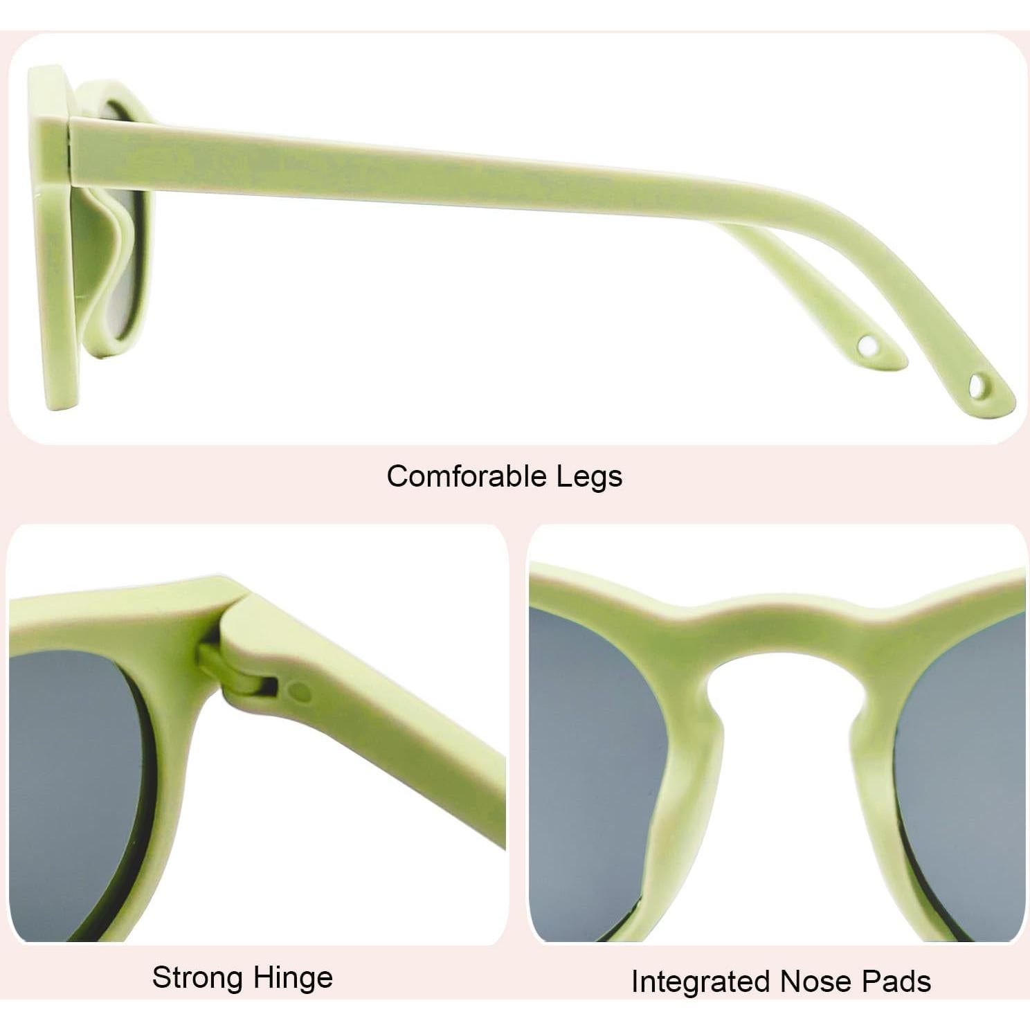 Gafas de sol polarizadas VideMundi para bebés UV400 0-24 meses