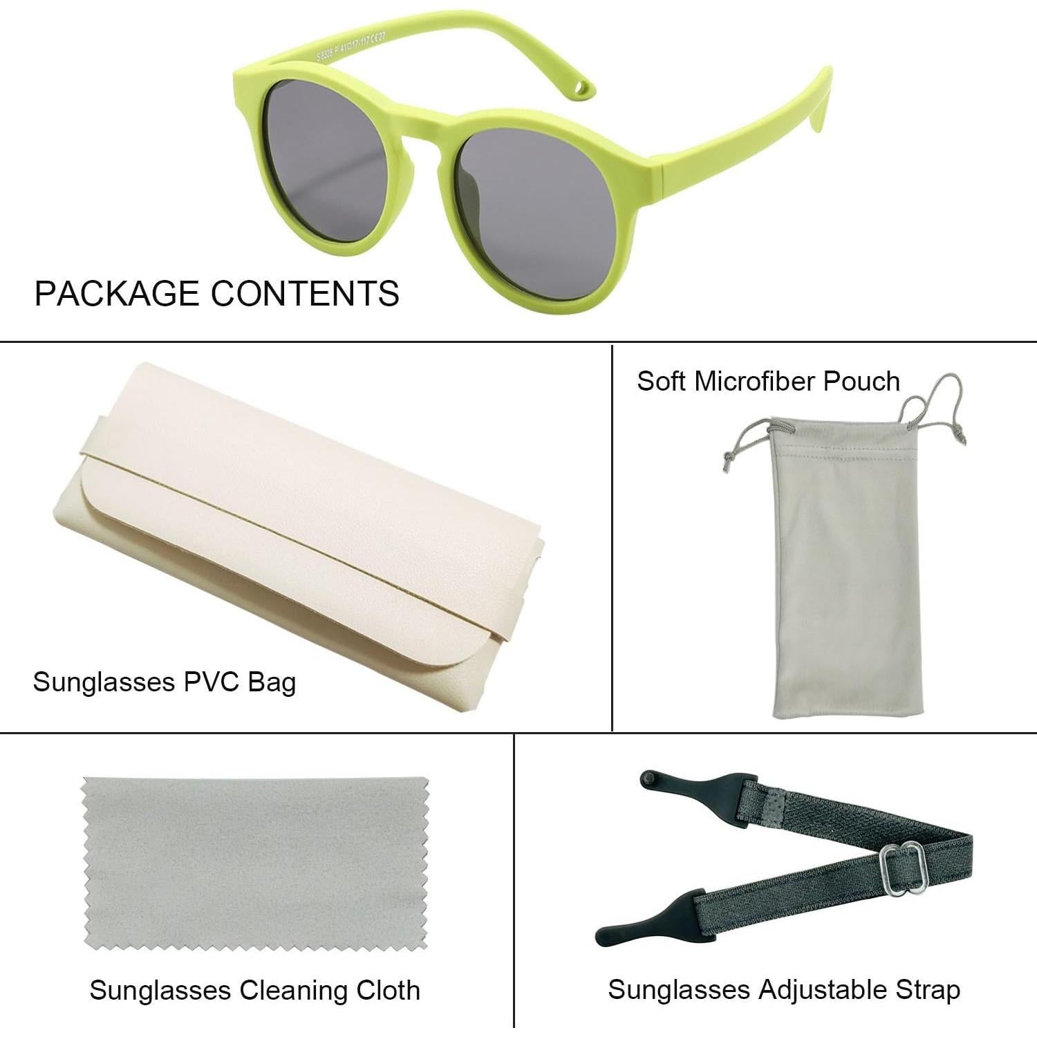 Gafas de sol polarizadas VideMundi para bebés UV400 0-24 meses