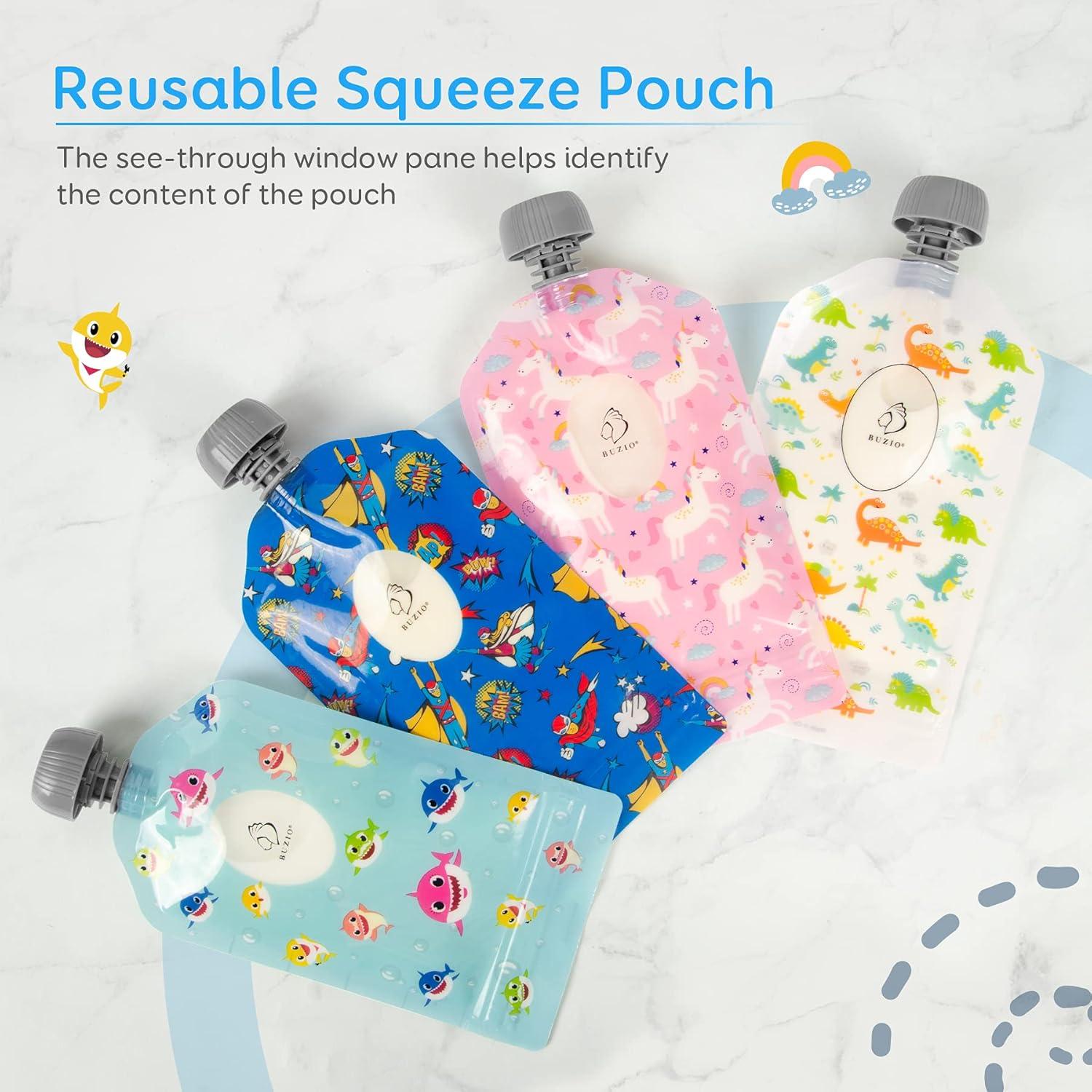 Bolsas de Comida Reutilizables BUZIO 12 Unidades 141g