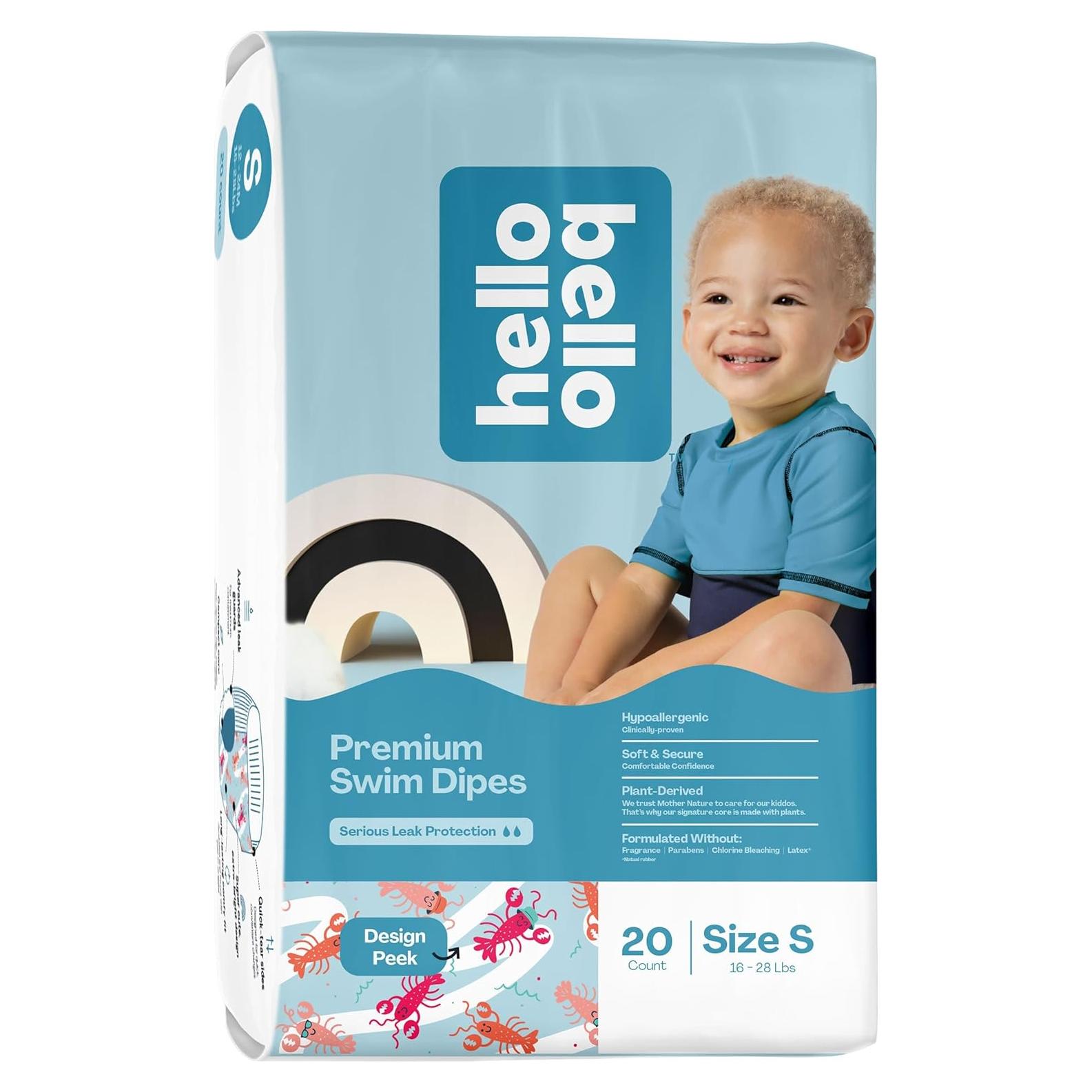 Pañales de Natación Hello Bello Jumbo S 20 Unidades 7.3-12.7 kg