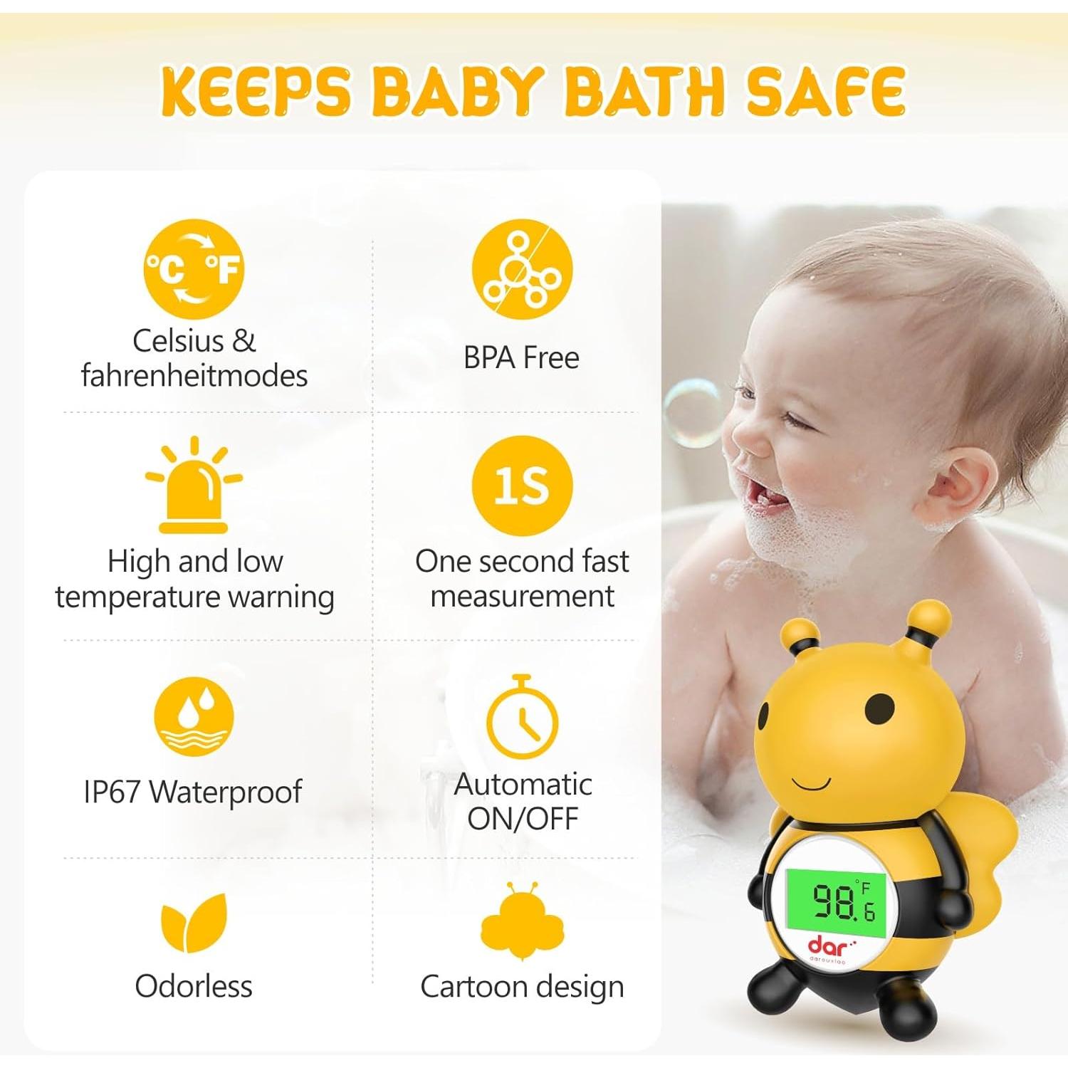 Termómetro de Baño Digital Bebés Dar Darouxiao Abeja