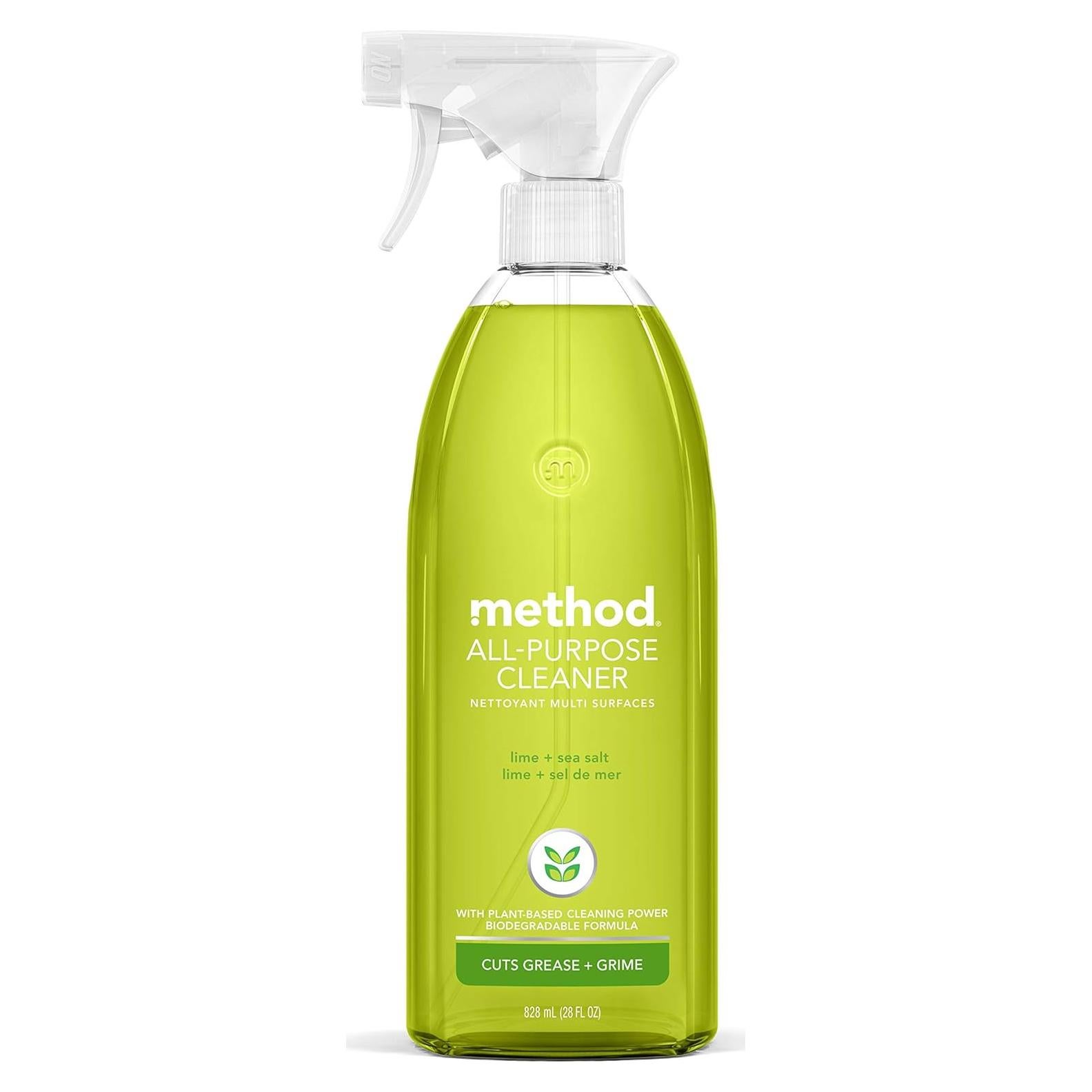 Limpiador Multiusos Method Spray 828 ml Lima + Sal Marina