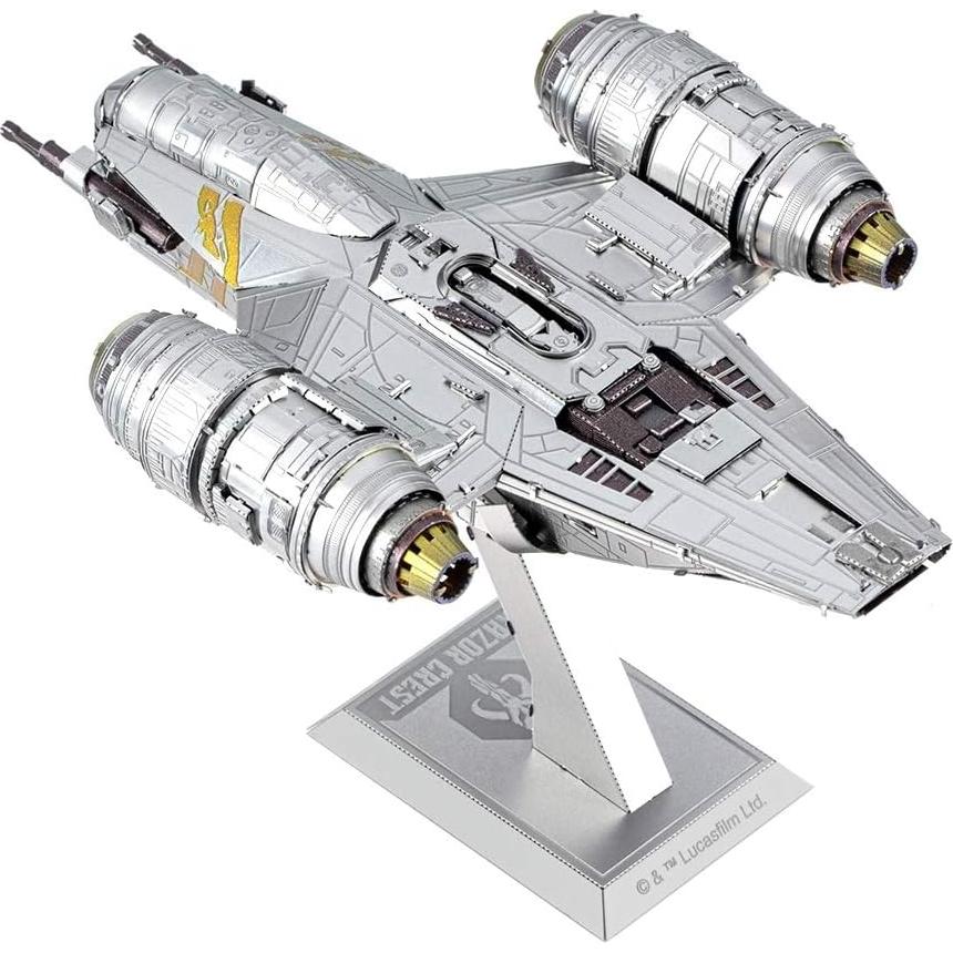 Kit de Modelo 3D Metal Earth Star Wars Razor Crest 14 cm