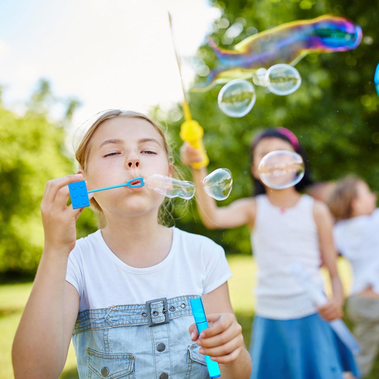 Varitas de Burbujas de Bloques de Construcción uoyoi - 24 Piezas