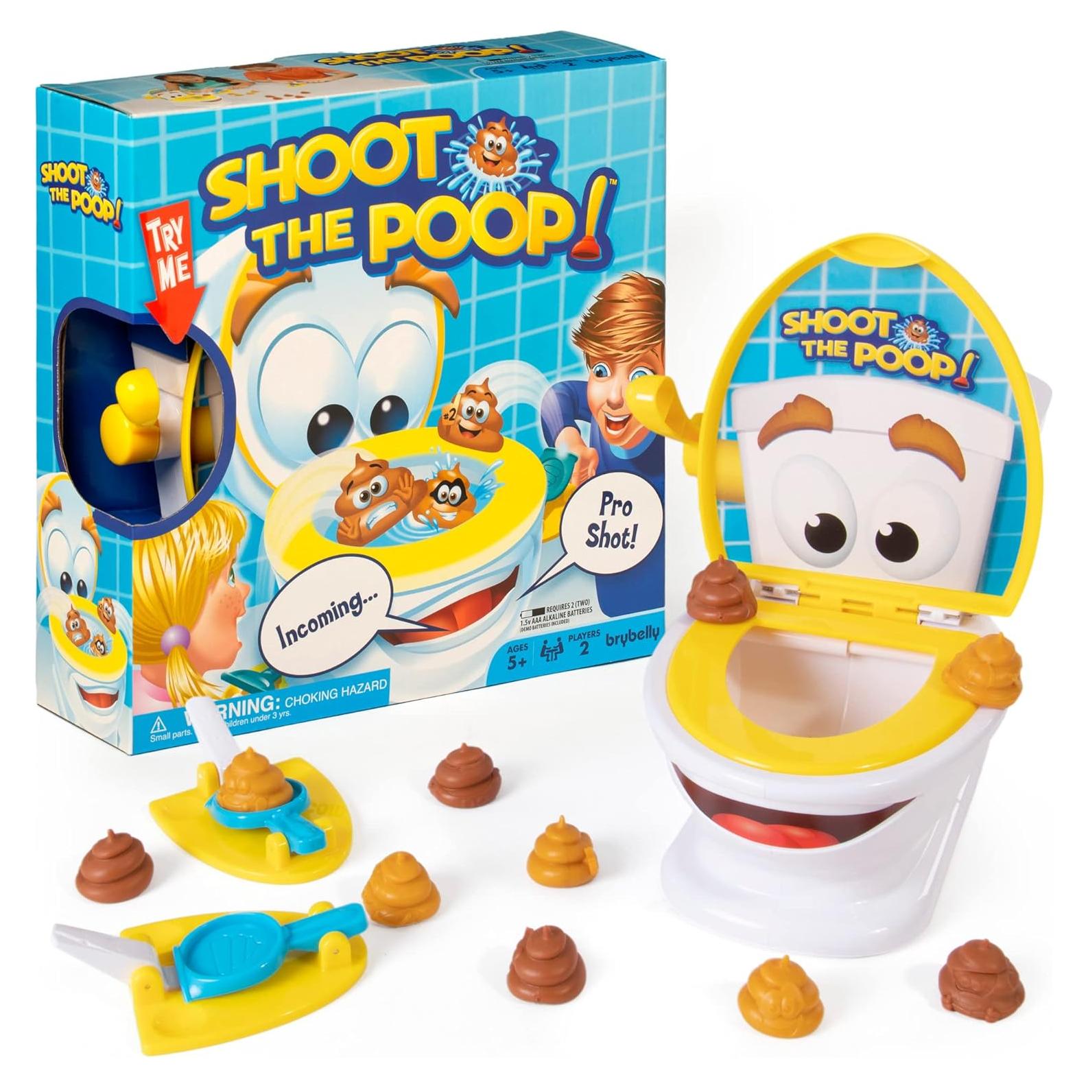 Juego Dispara El Popó Brybelly - Diversión Familiar 2 Jugadores