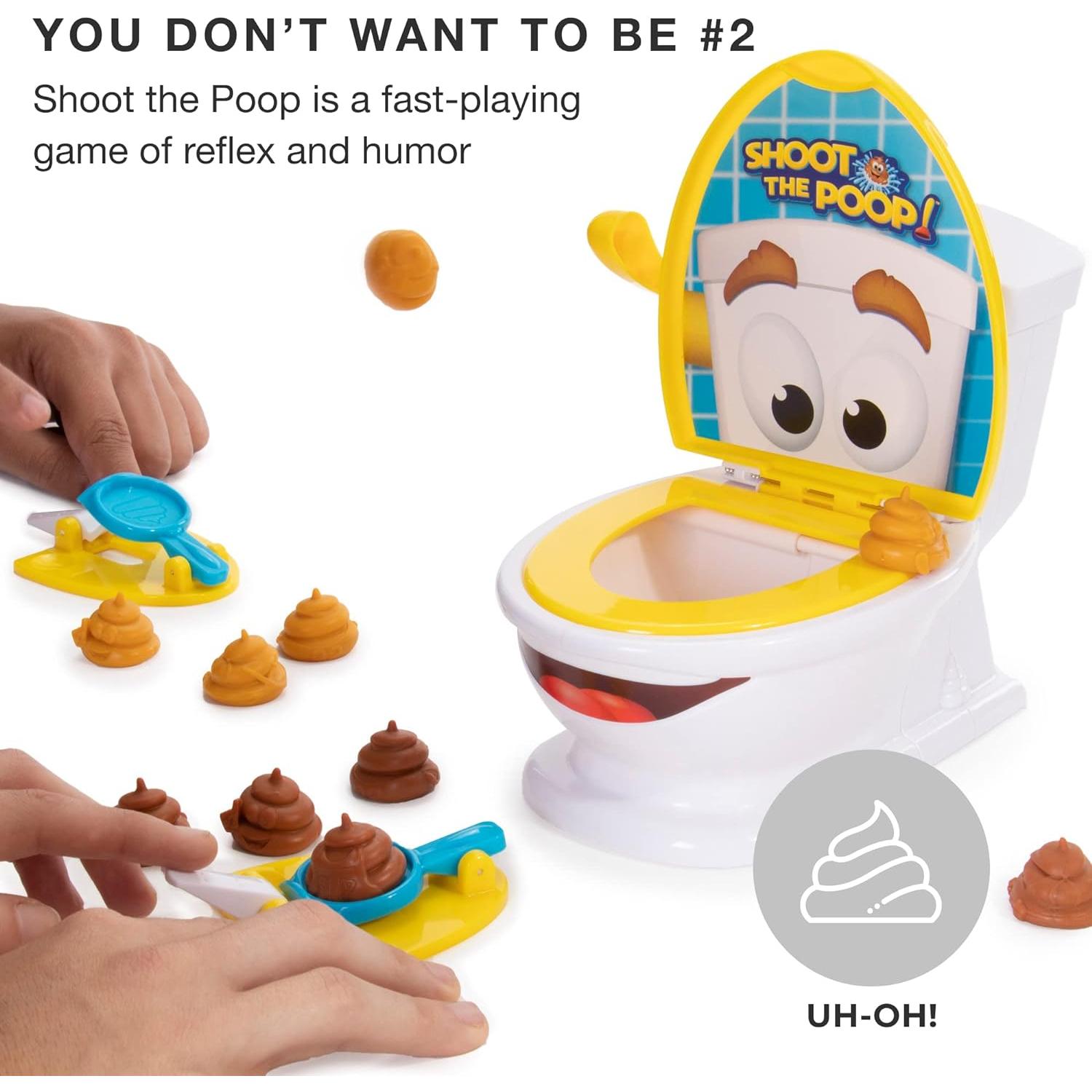 Juego Dispara El Popó Brybelly - Diversión Familiar 2 Jugadores