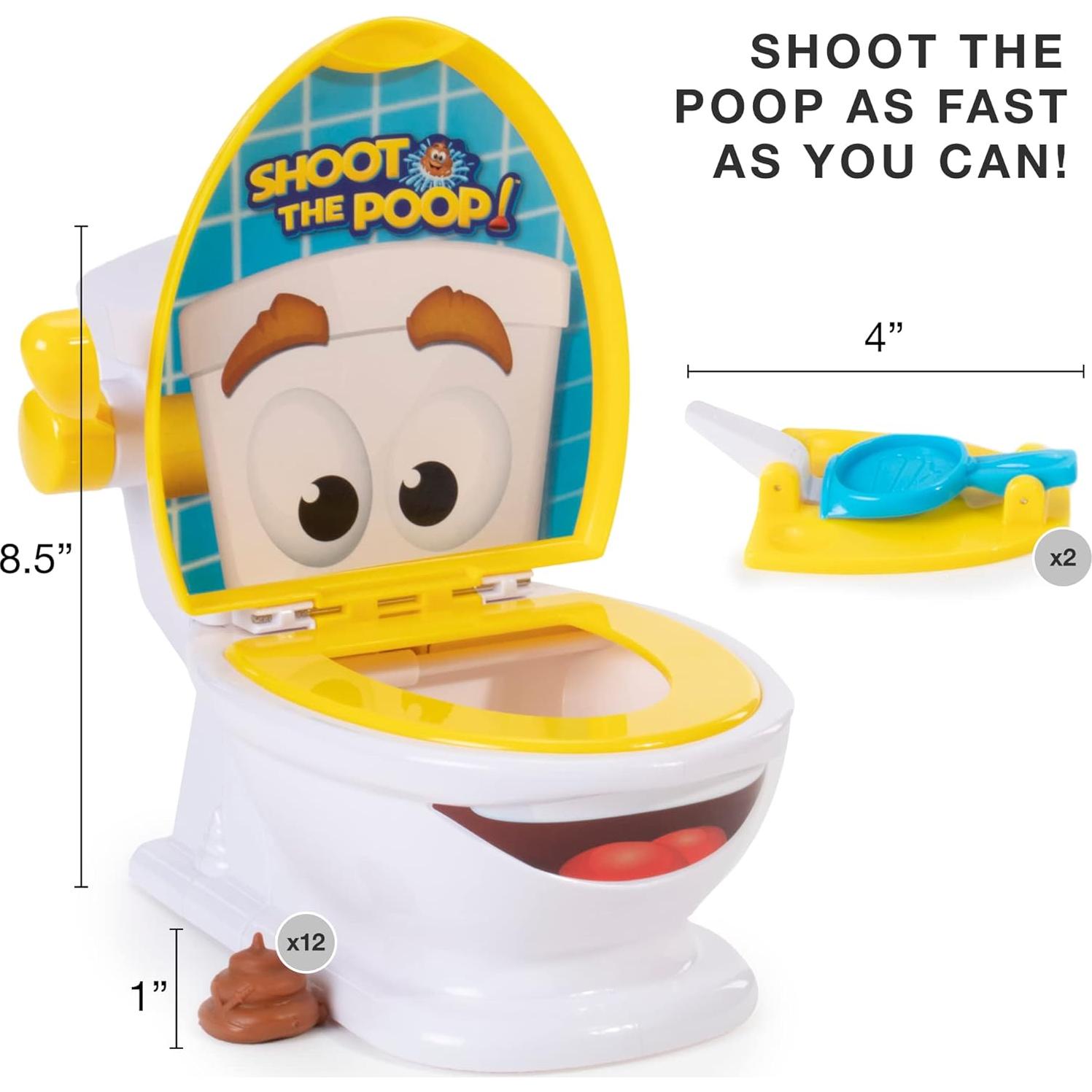 Juego Dispara El Popó Brybelly - Diversión Familiar 2 Jugadores