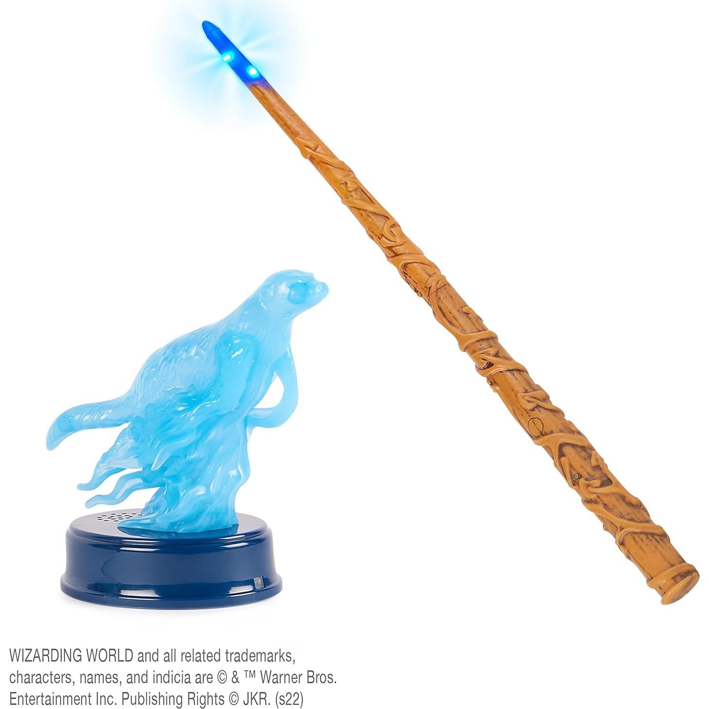 Varita de Hechizo Patronus Hermione Granger 33 cm con Figura