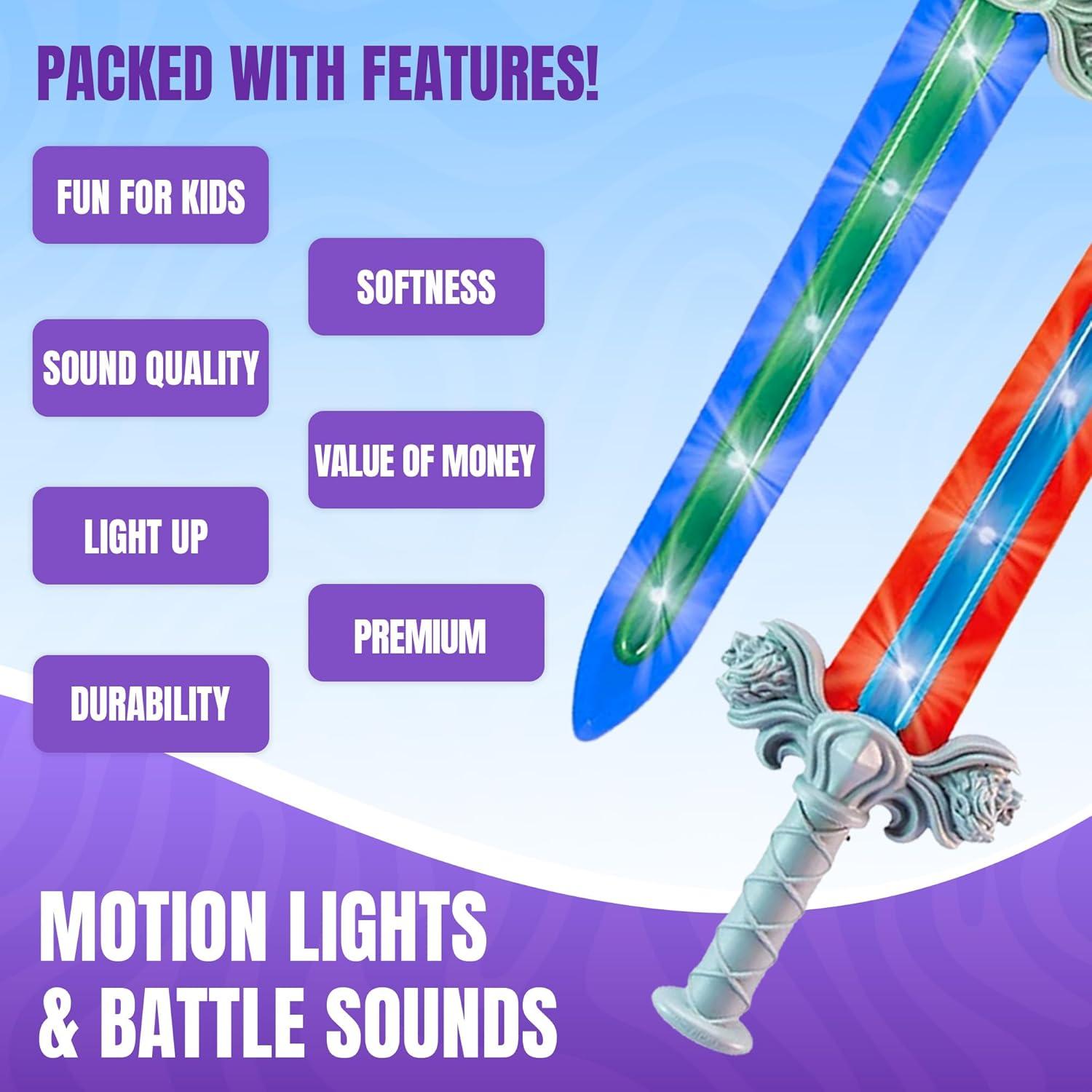 Espada de Duelos Geospace GeoSword con Luces LED y Sonidos