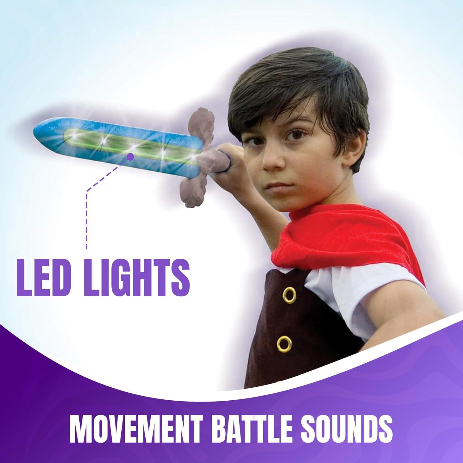 Espada de Duelos Geospace GeoSword con Luces LED y Sonidos