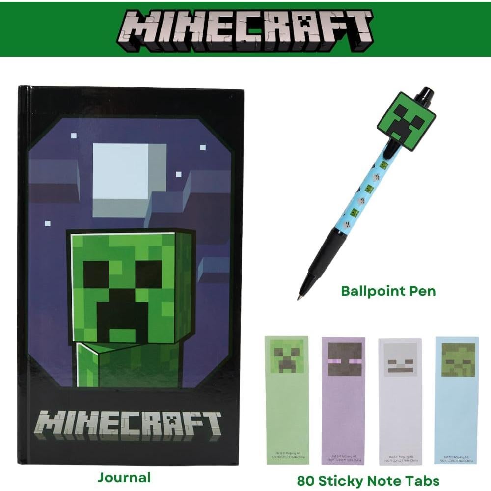 Conjunto de Papelería Minecraft Diseños Innovadores 9 Piezas
