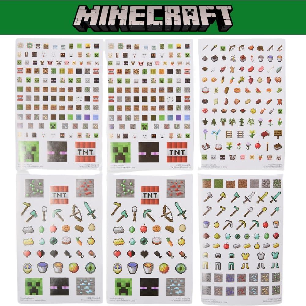 Conjunto de Papelería Minecraft Diseños Innovadores 9 Piezas