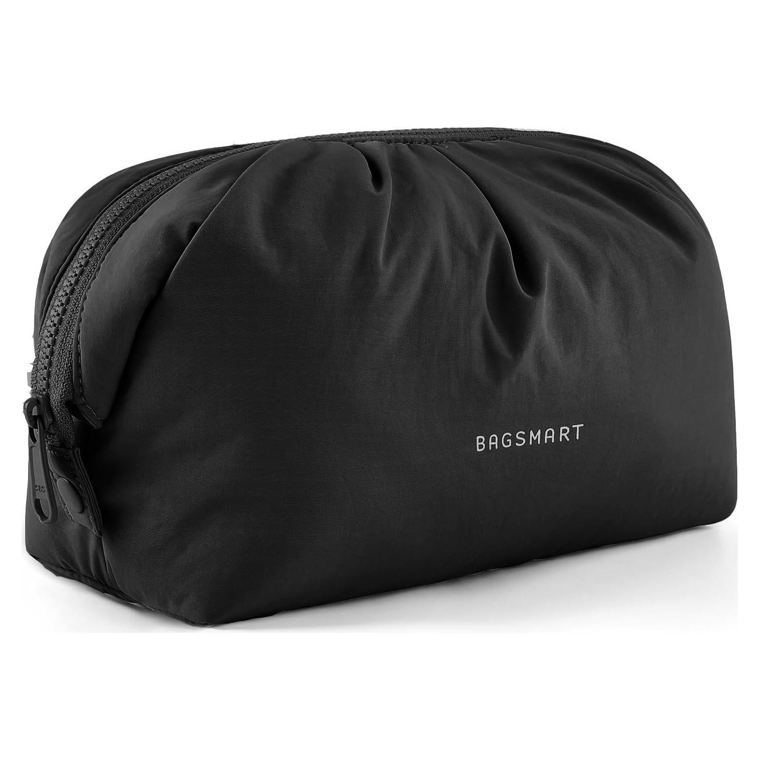 Bolsa de Maquillaje de Viaje BAGSMART Negra 17.9x8.8x11.4cm