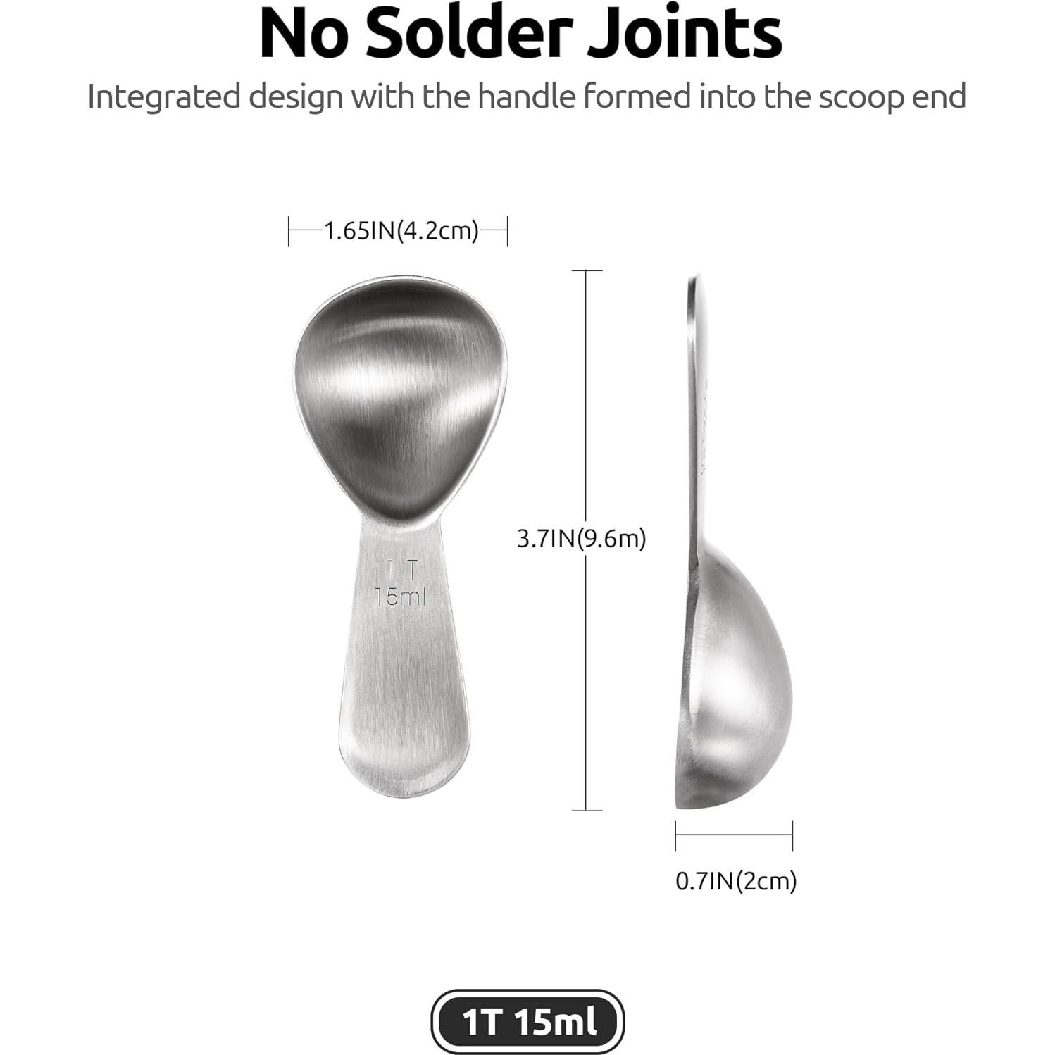 Cucharón Medidor de Café U-Taste Acero Inoxidable 15ml