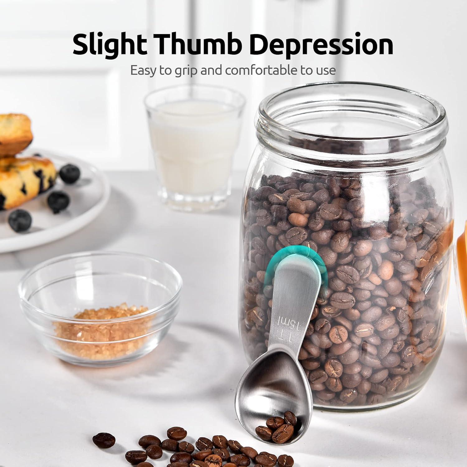 Cucharón Medidor de Café U-Taste Acero Inoxidable 15ml