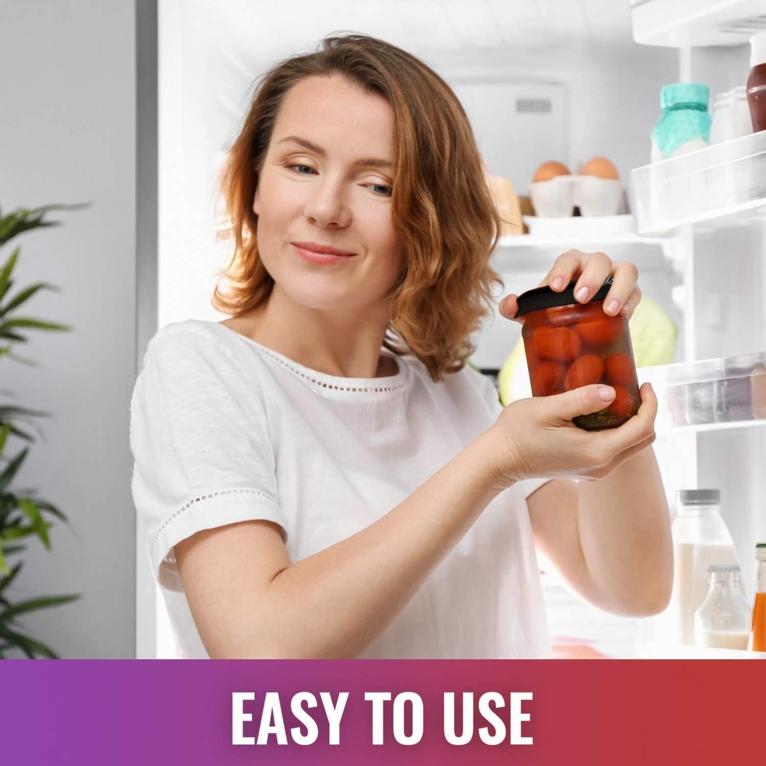 Abrebotellas de Goma JAR HEADS 2 Paquetes 12.7 cm para Manos Débiles