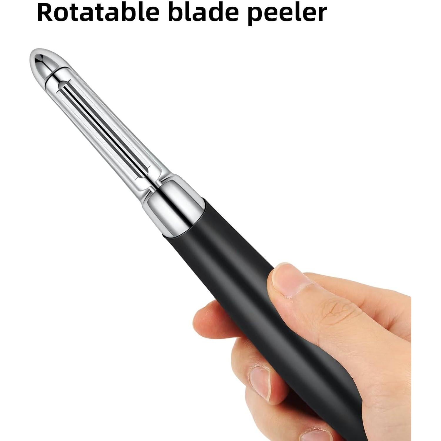 Pelador de Verduras LIIGEMI I Peeler Acero Inoxidable Antideslizante