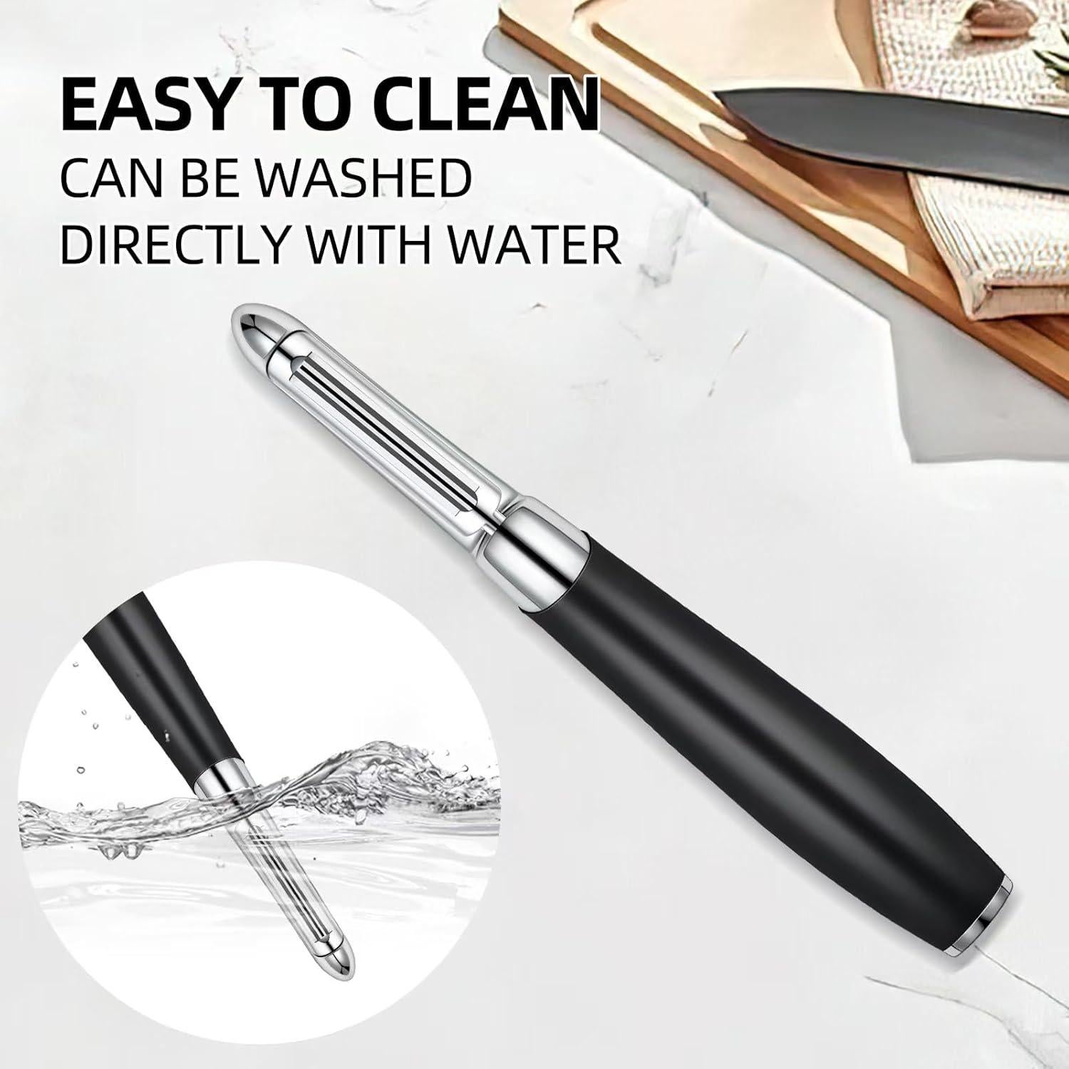 Pelador de Verduras LIIGEMI I Peeler Acero Inoxidable Antideslizante