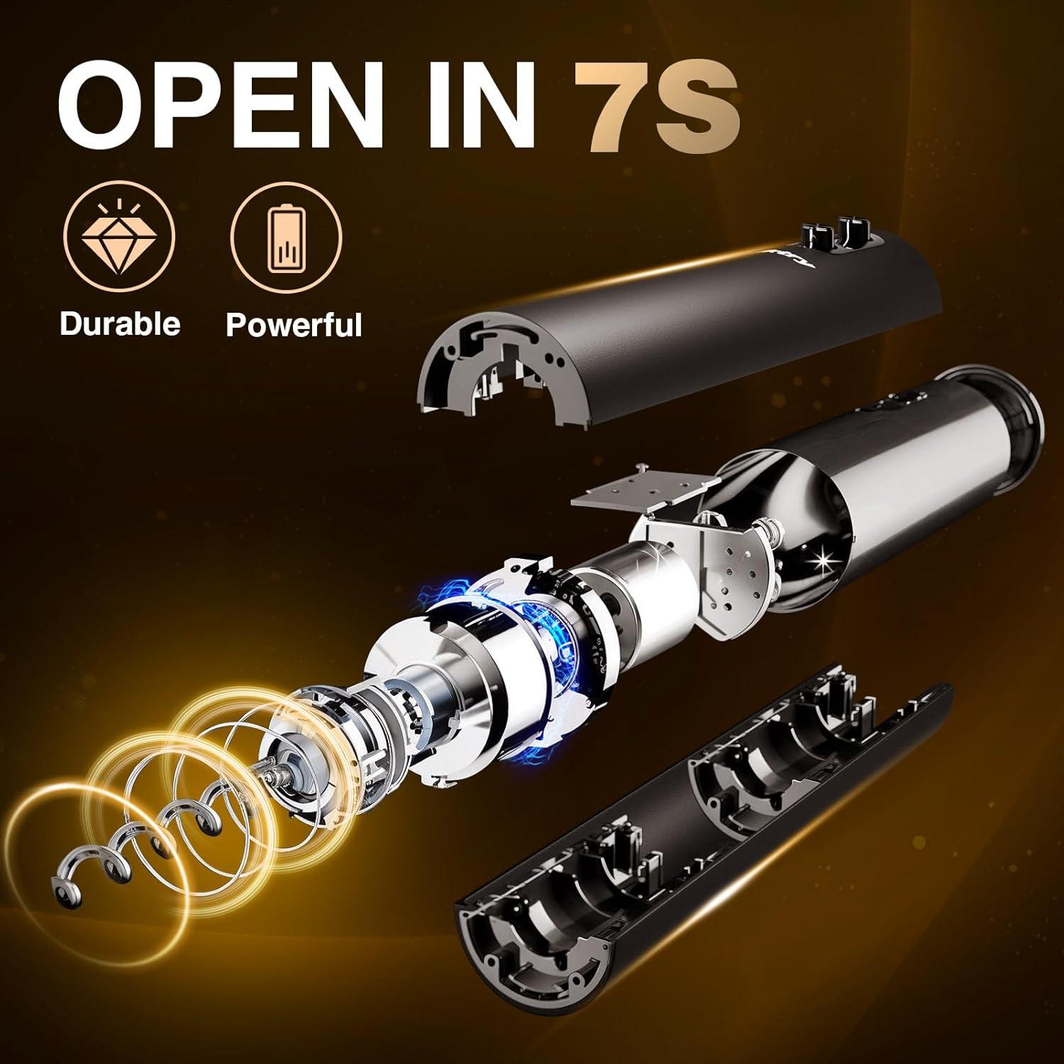 Abridor de Vino Eléctrico Elktry VBGS-KB1-602301 4 en 1