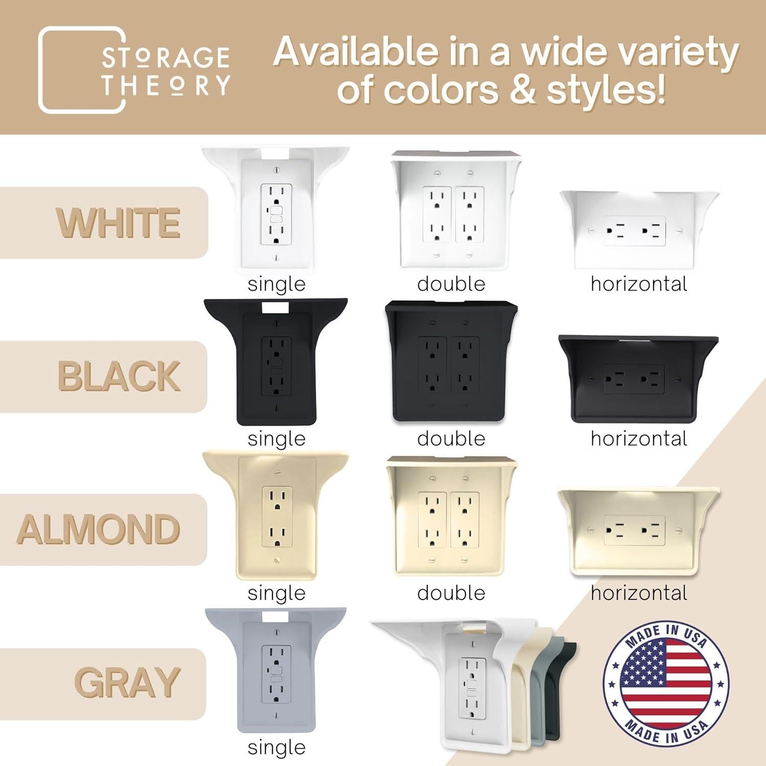 Estante de Enchufe Power Perch Storage Theory - 4.5 kg