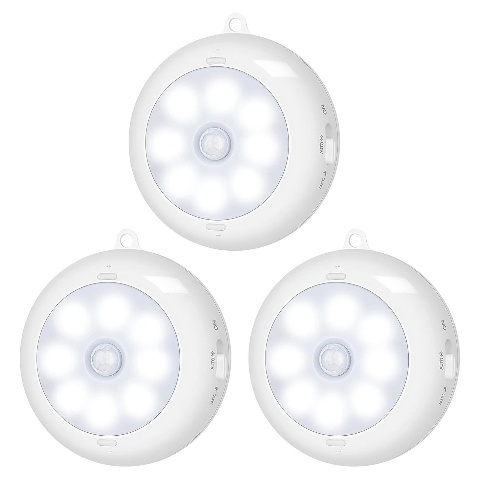 Luz LED Nocturna BLS con Sensor de Movimiento - 3 Paquete