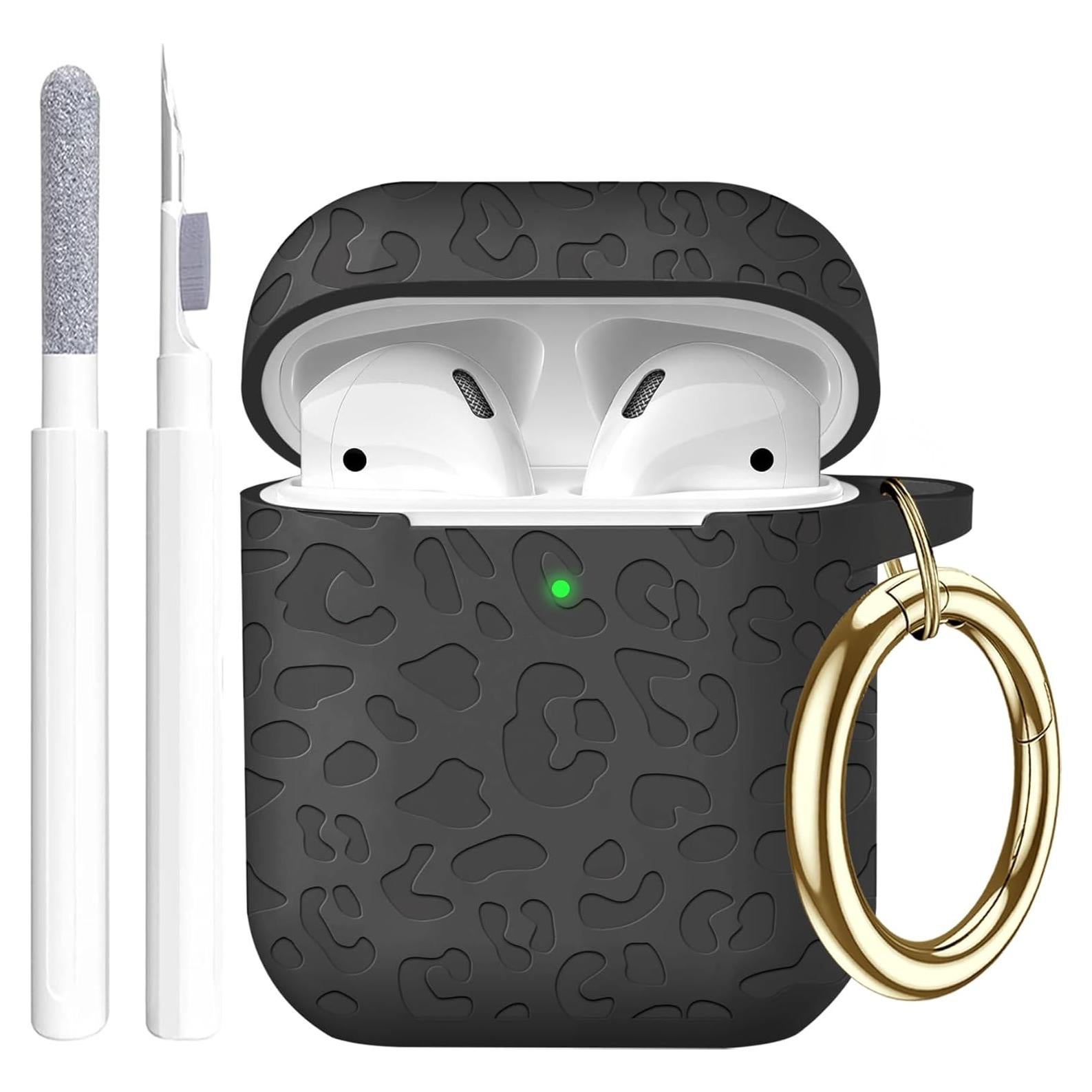 Funda de Silicona Gawnock para Airpods 2ª/1ª Leopardo