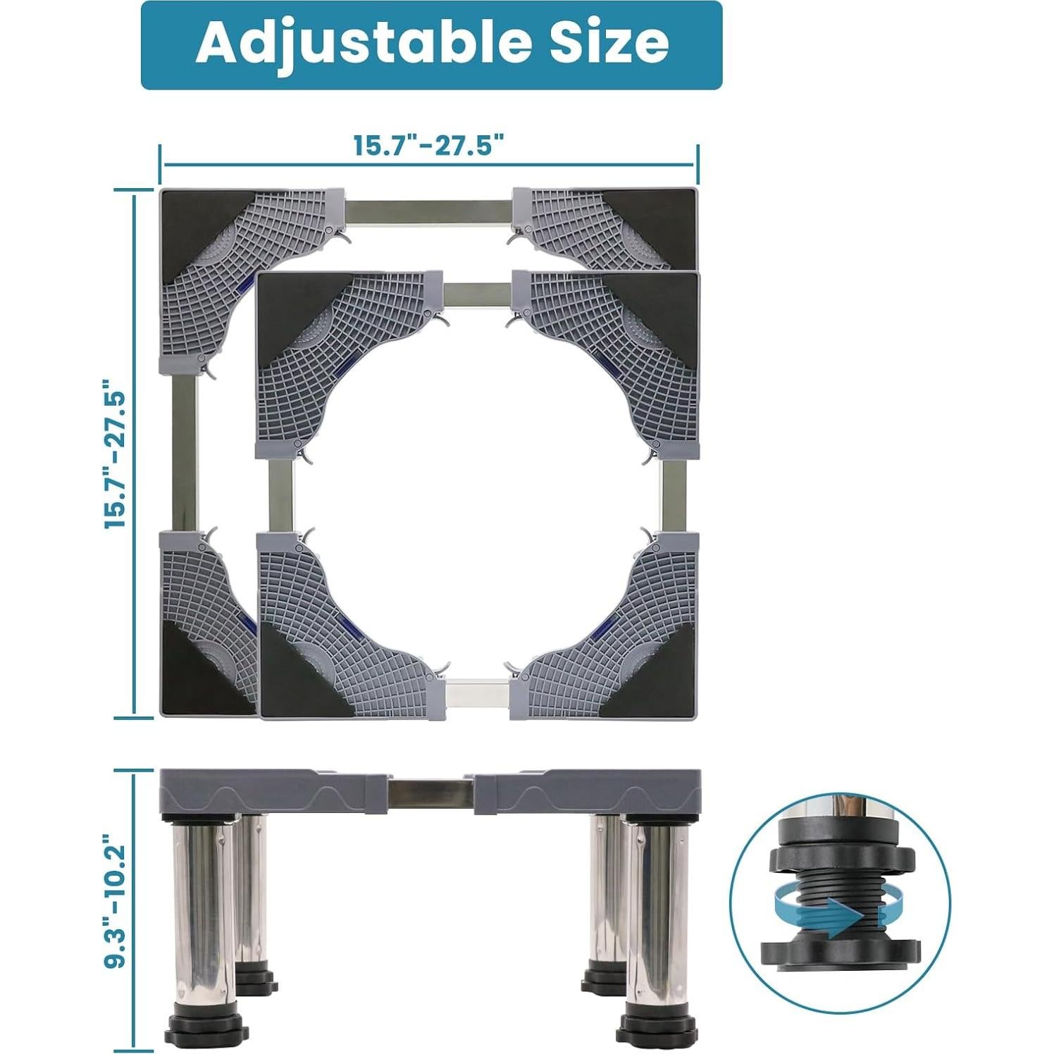 Soporte para Mini Refrigerador FRIOCASA Ajustable 23.6-25.9 cm
