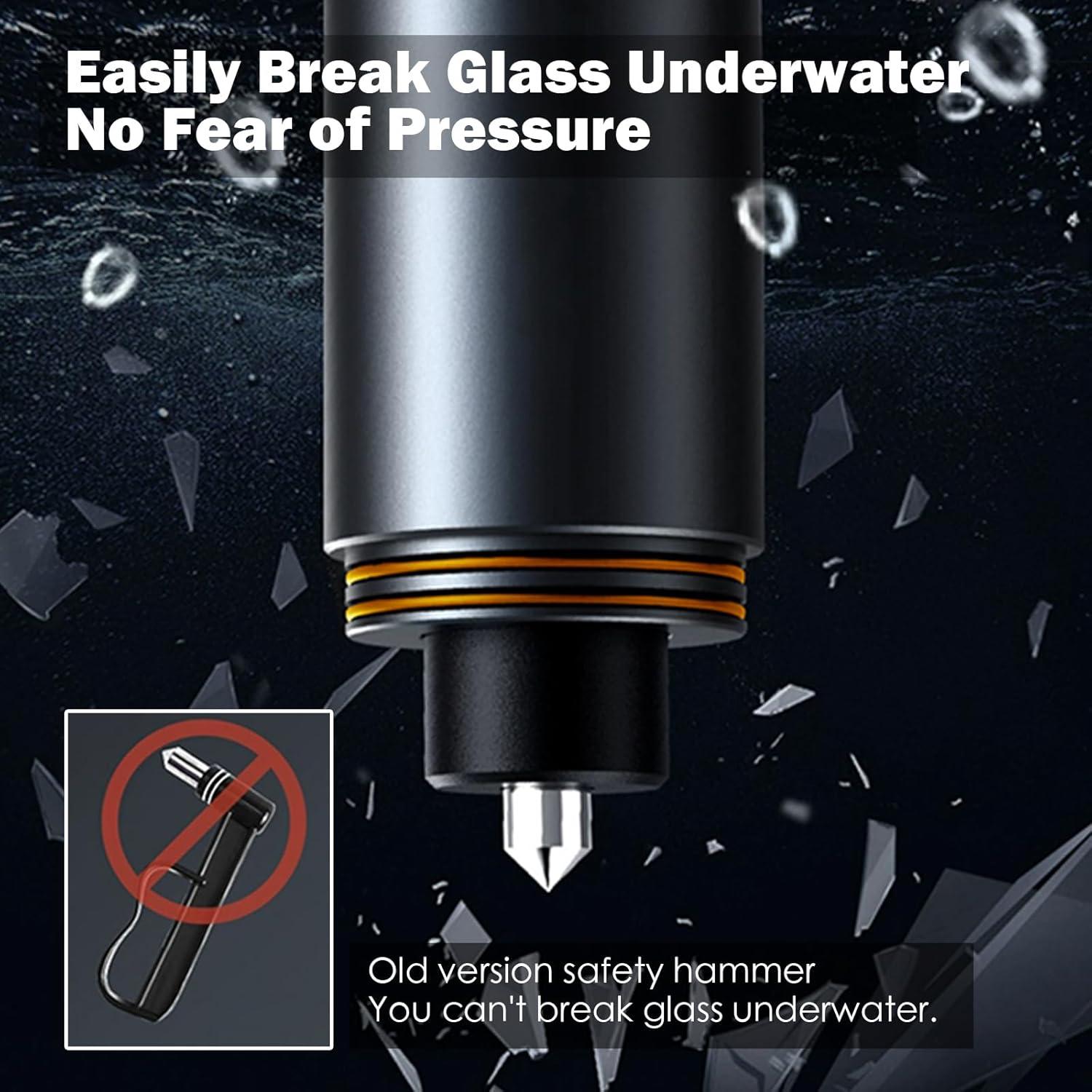 Martillo de Seguridad Preppers Peak 2-en-1 para Automóvil