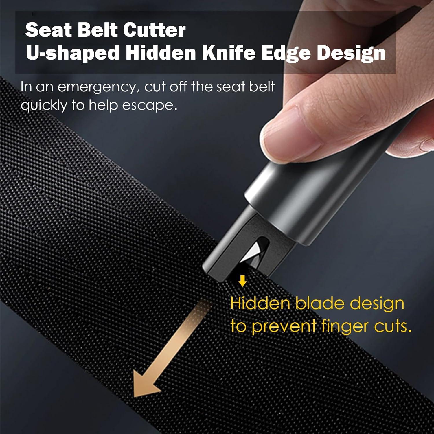 Martillo de Seguridad Preppers Peak 2-en-1 para Automóvil