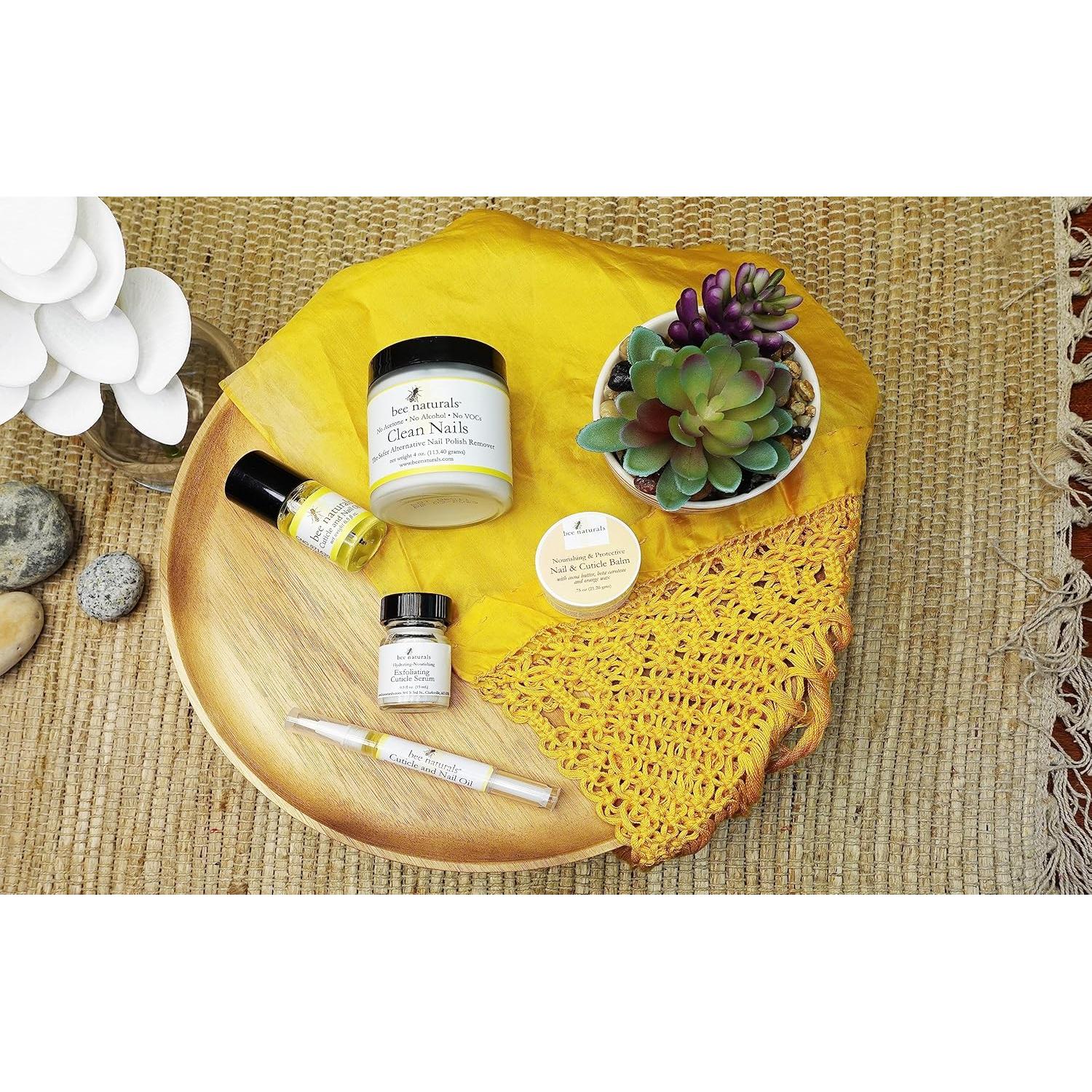 Kit Completo de Cuidado de Uñas Bee Naturals - Natural y No Tóxico